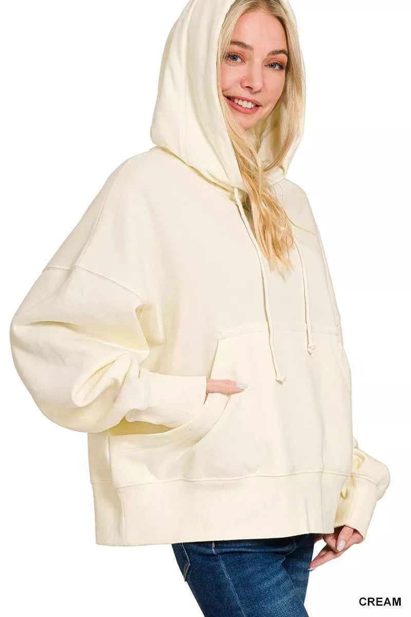 Zenana Oversized Fleece Kangaroo Pocket Hoodie 513c0601-2737-4513-98b7-a8ea03450aeb-Max-Origin