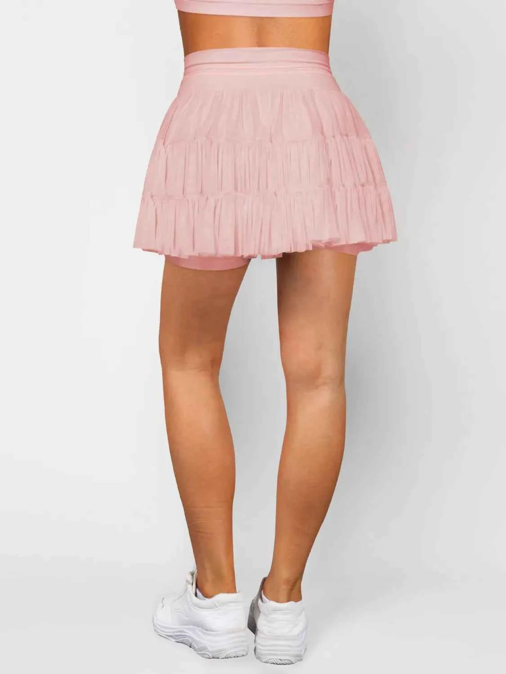 Tiered Skort with Drawstring 516a4345-484f-4b8b-a1fd-9cccdf50b377-Max-Origin