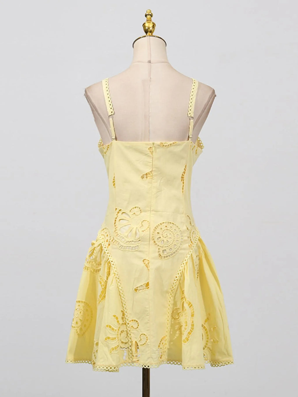 Hollow Out Adjustable Strap Mini Dress 51c730f2-32fc-47bd-82ef-bbdfd8c96ed4-Max-Origin
