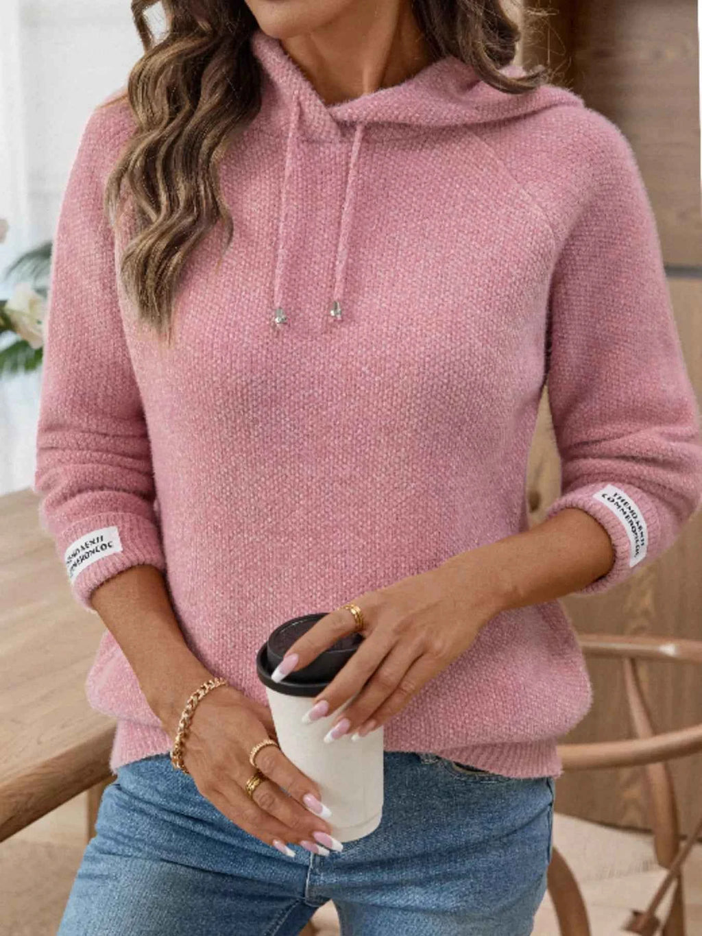 Long Sleeve Drawstring Hooded Sweater 52155093f8d54749929bbbe1e16e3fa3-Max-Origin