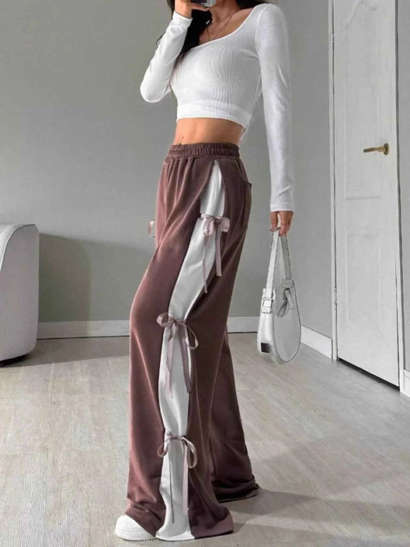 Side Tie Wide Leg Pants 5274d7ef-bef0-4337-b09c-a49e94a97181-Max-Origin
