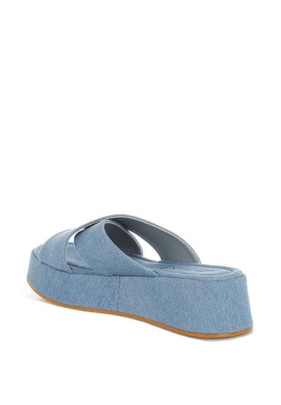 Karbi Denim Flatform Slip Ons 52a5a570-1eeb-4418-9f24-d4a9952febb9