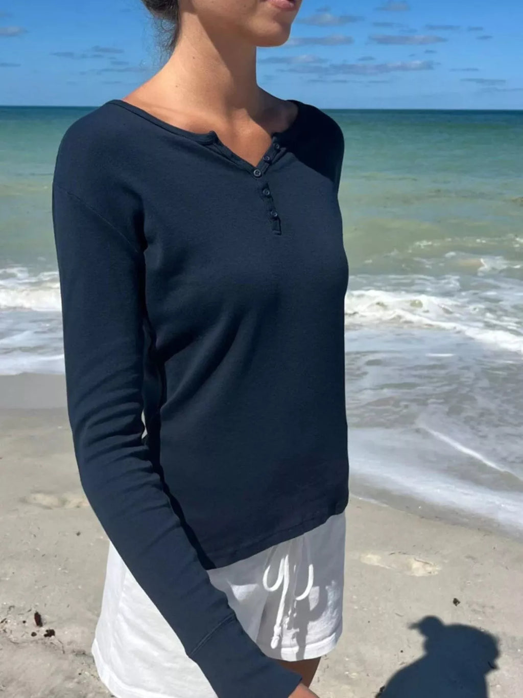 Striped Long Sleeve Henley T-Shirt 5303320b-88e0-4dce-9ddb-1dff657e4696-Max-Origin