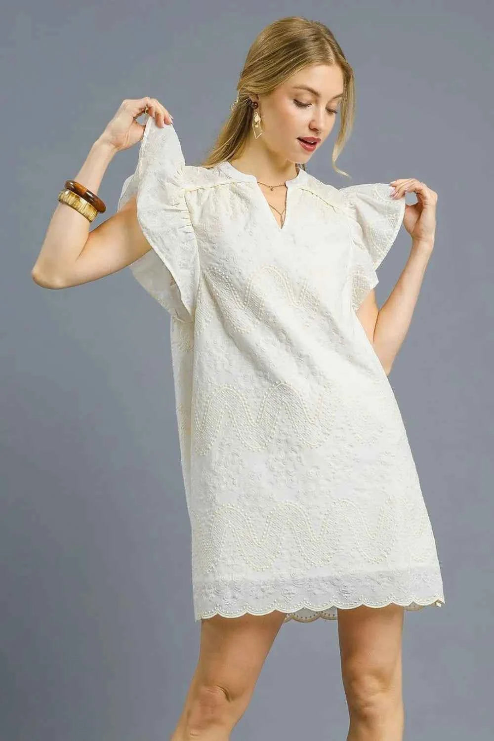 Umgee Scalloped Hem Embroidered Mini Dress 531fedb4-cde9-4631-a0b4-17bc9323ede2-Max-Origin