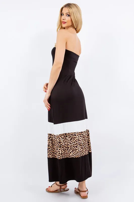 Celeste Full Size Leopard Color Block Tube Maxi Dress Plus Size 53212849-90c5-4034-813b-0b1f0ab91a66-Max