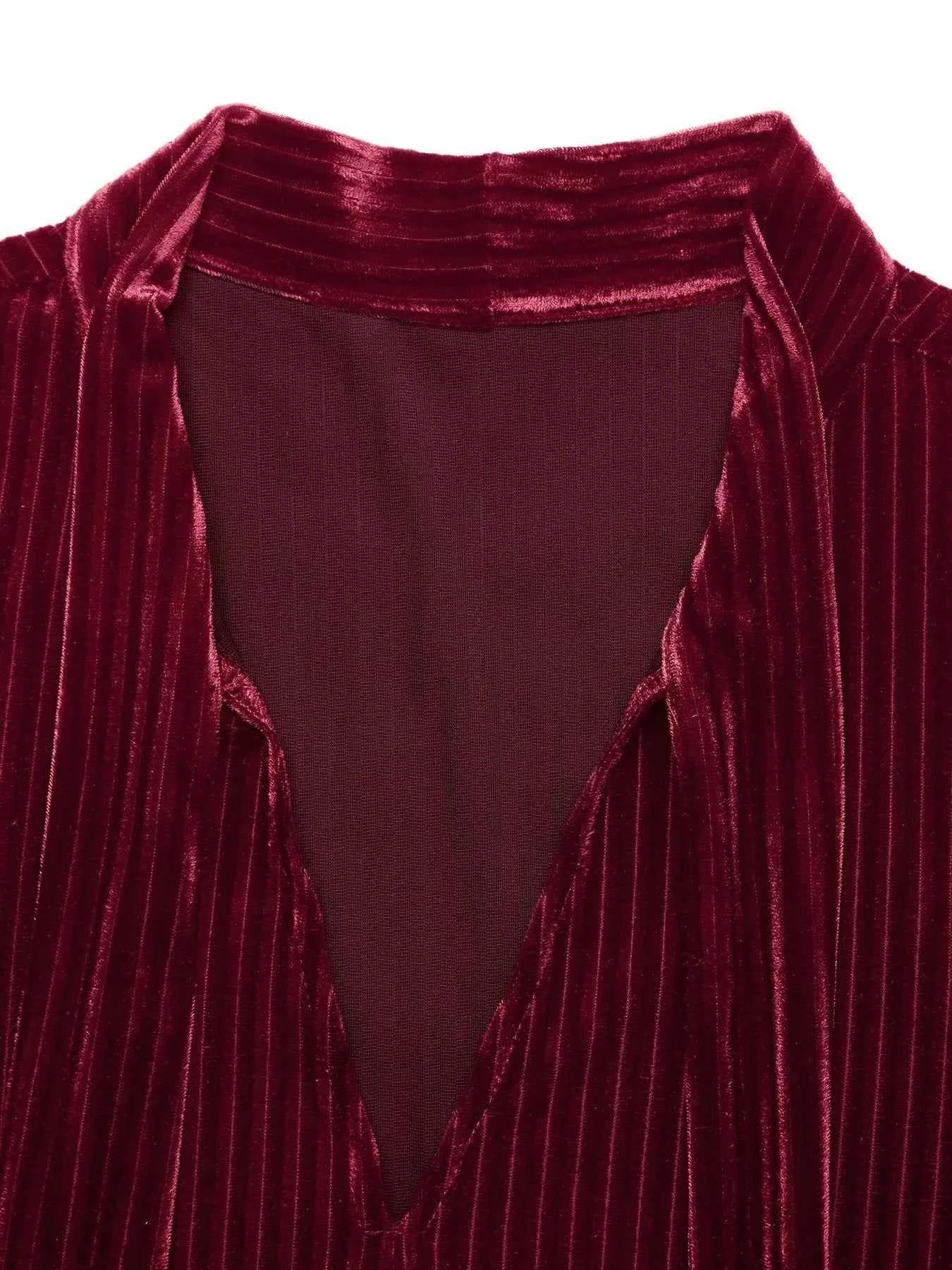 Velvet Tie Front Tiered Mini Dress 54107383dbcc46b89bd3f6f3d9363d8d-Max-Origin