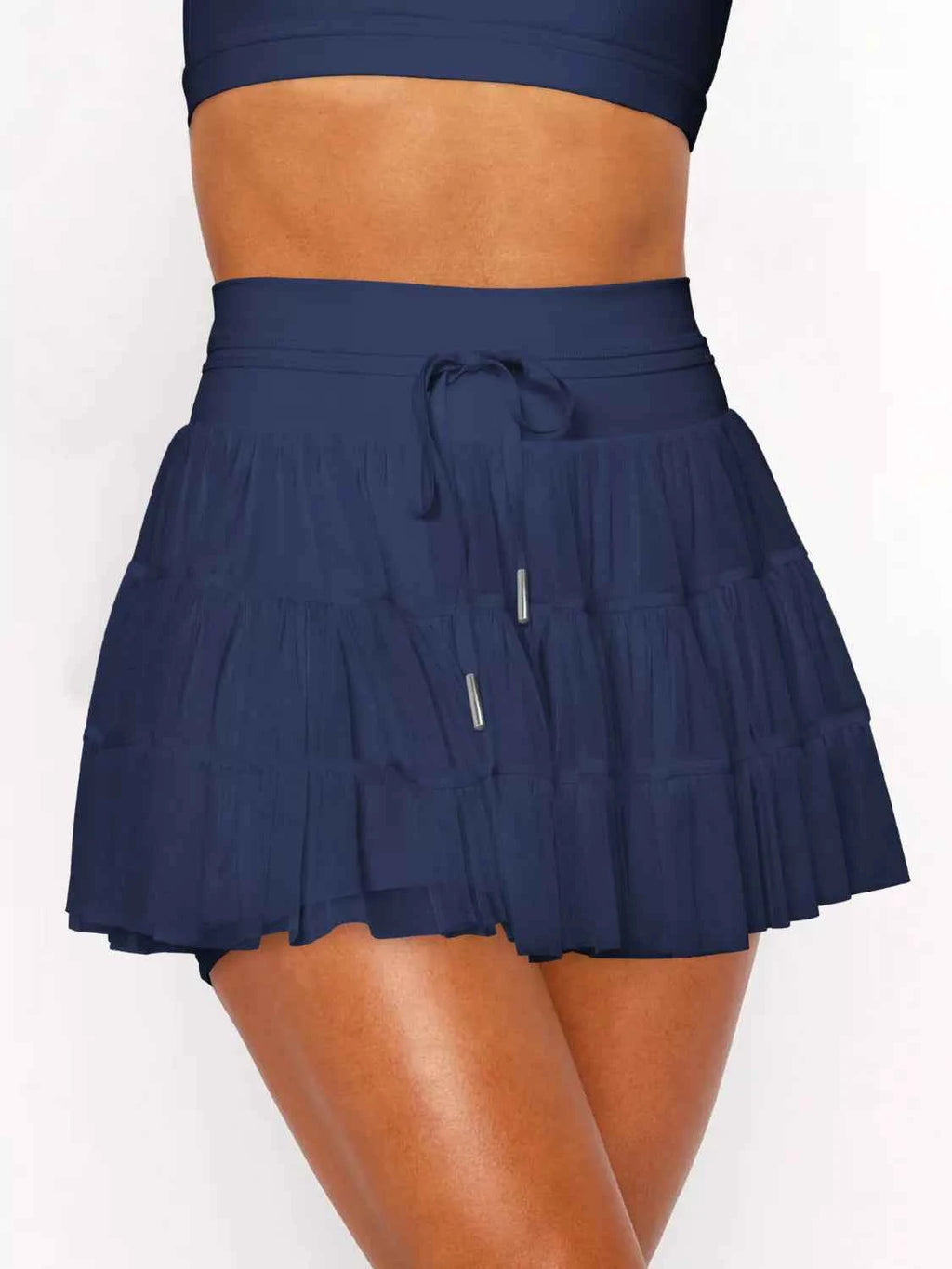 Tiered Skort with Drawstring 54b36163-a3d7-4bf4-a589-5eddc2223289-Max-Origin