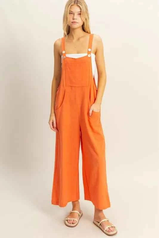 HYFVE Textured Wide Leg Overall L.RED 5555495ca91a416c95bcbdfdaed940a1-Max-Origin
