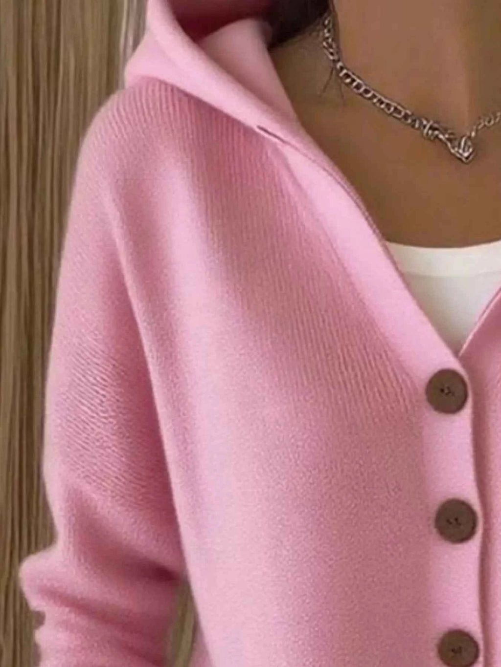 Full Size Hooded Button-Front Soft Knit Cardigan Plus Size 55ce4ebe-3cc2-4e43-8b43-385353ca74af-Max-Origin