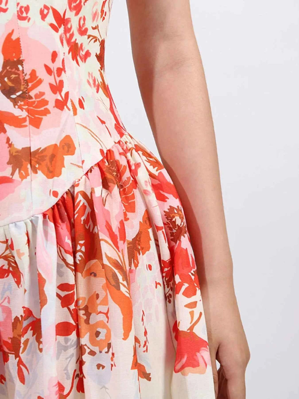 Floral Print Sleeveless A-Line Mini Dress 55d7e849-0472-427c-811e-41aec11b7b7c-Max-Origin