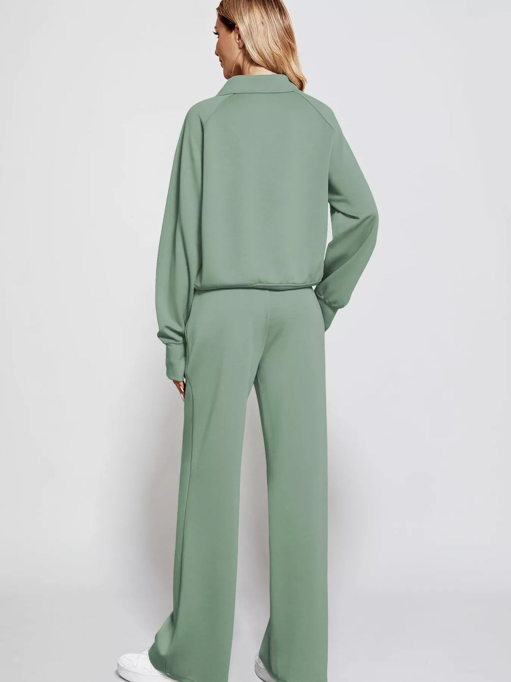 Full Size Half-Zip Sweatshirt and Wide-Leg Pants Set Plus Size 55eb5ed5860b4e05b69e7f099f92263b-Max-Origin