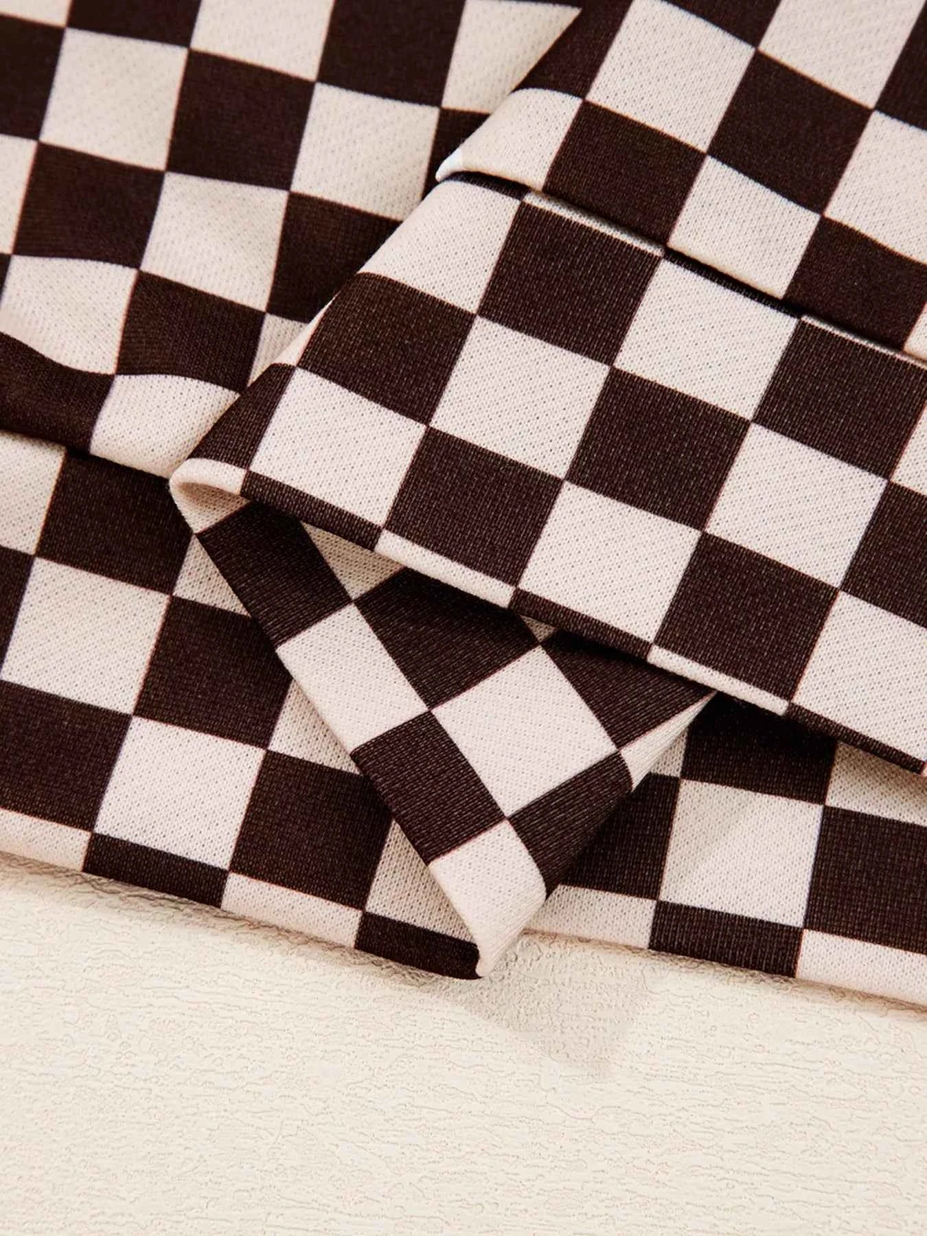 Checkered Drawstring Hoodie and Pants Set 567a731aa2134316b187a39dcc3a516f-Max-Origin