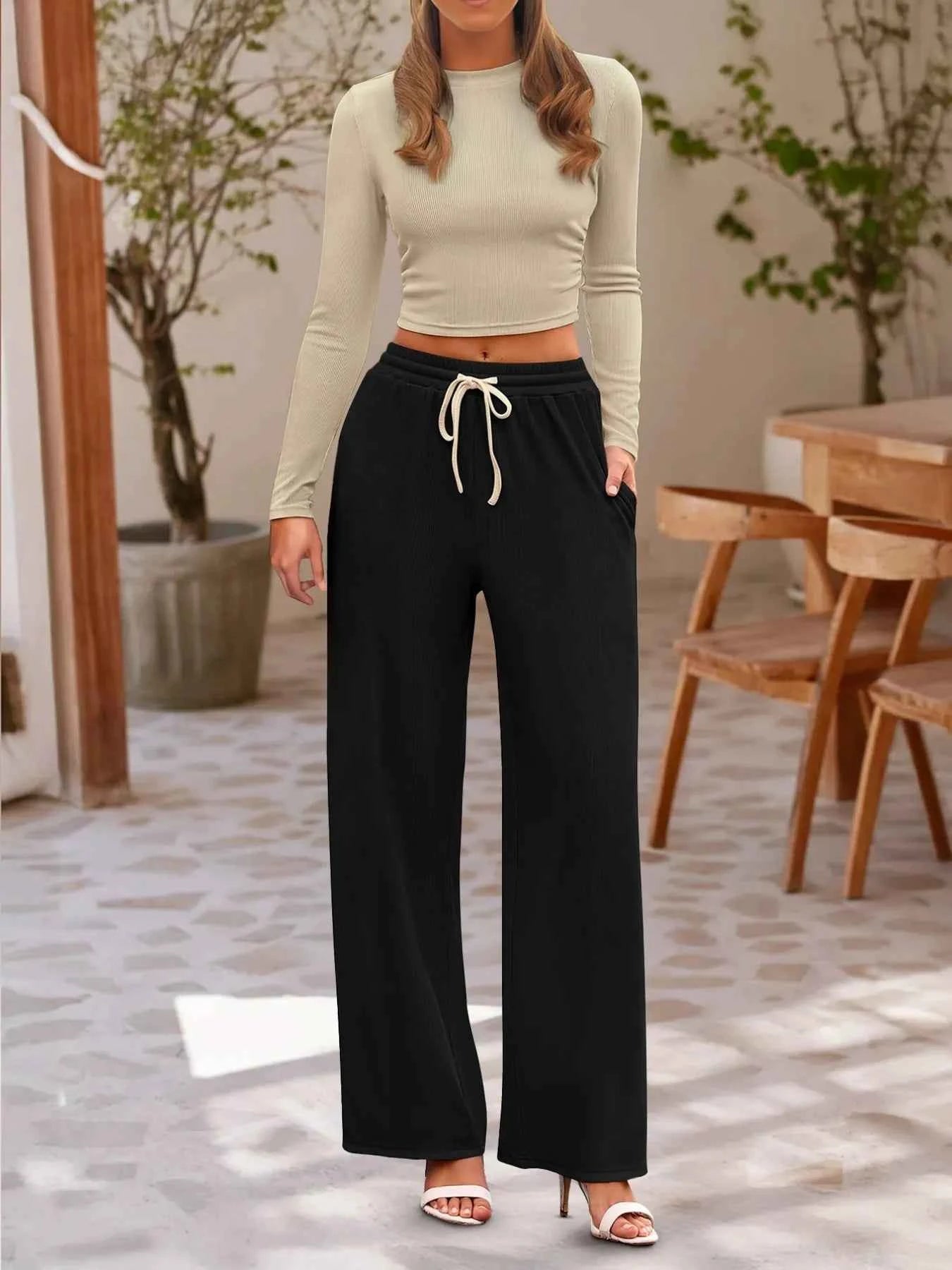 Round Neck Long Sleeve Top and Pants Set 56d1d811-ce05-4d17-88e0-4a0ce70b726a-Max-Origin