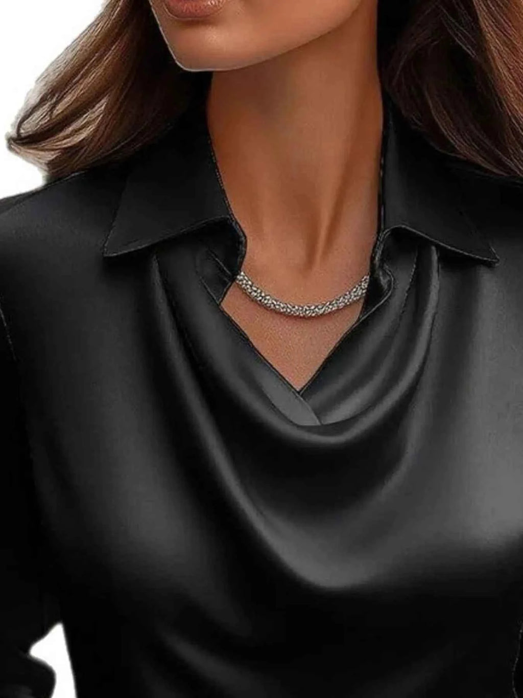 Full Size Collared Neck Long Sleeve Blouse Plus Size 5722b760-0a9a-4be5-9c54-ade7a692ece7-Max-Origin