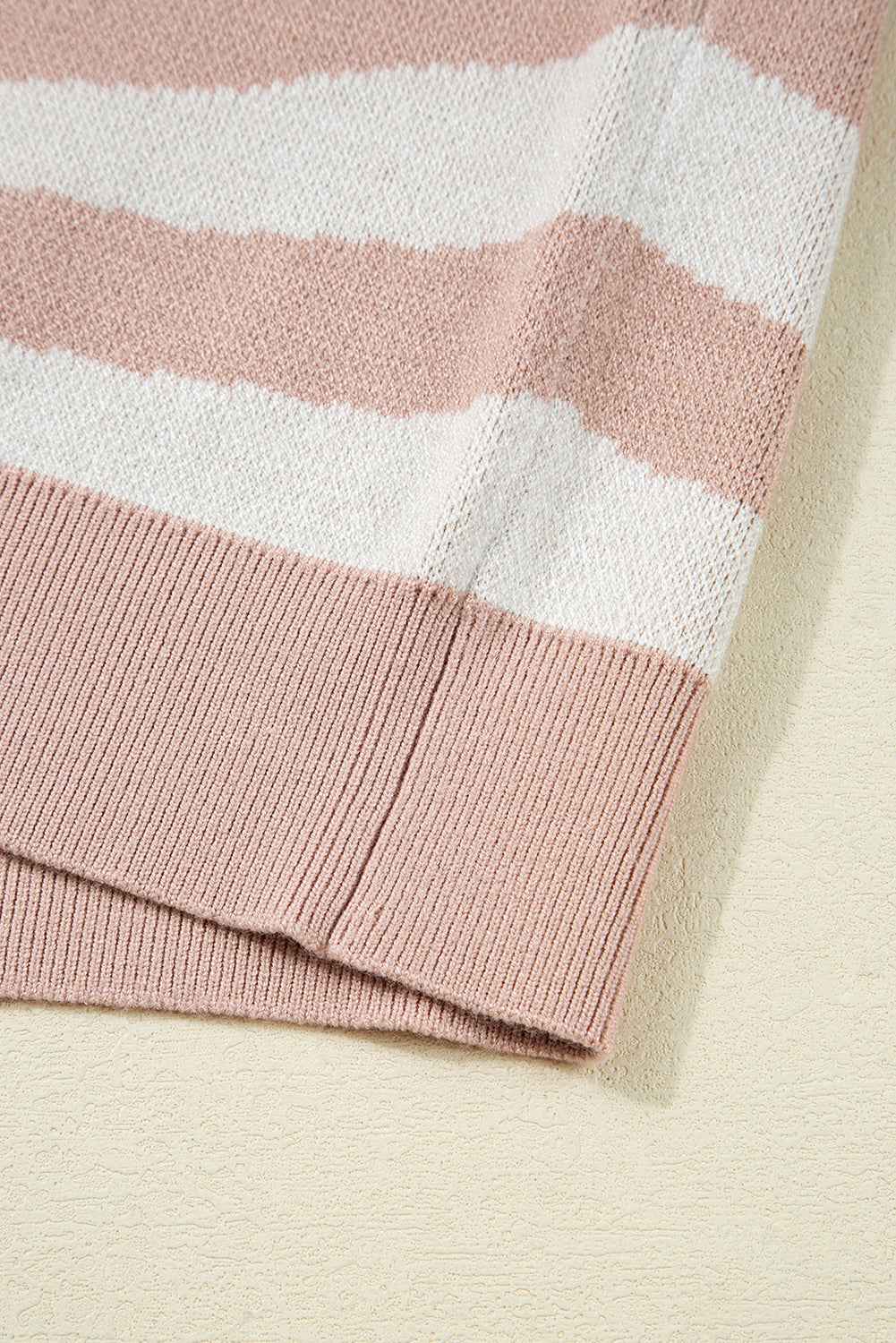 Apricot Cactus Pattern Button Front Knit Cardigan 5767e89f34183157