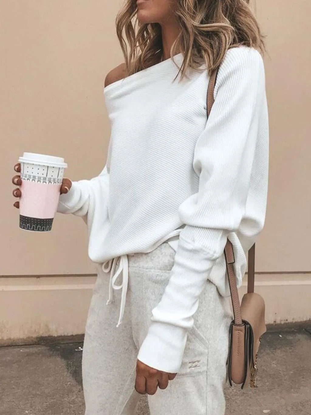 Full Size Single Shoulder Ribbed Knit Top Plus Size 57cd5c9b-4f4b-414b-9afd-edf333fccc3e-Max-Origin