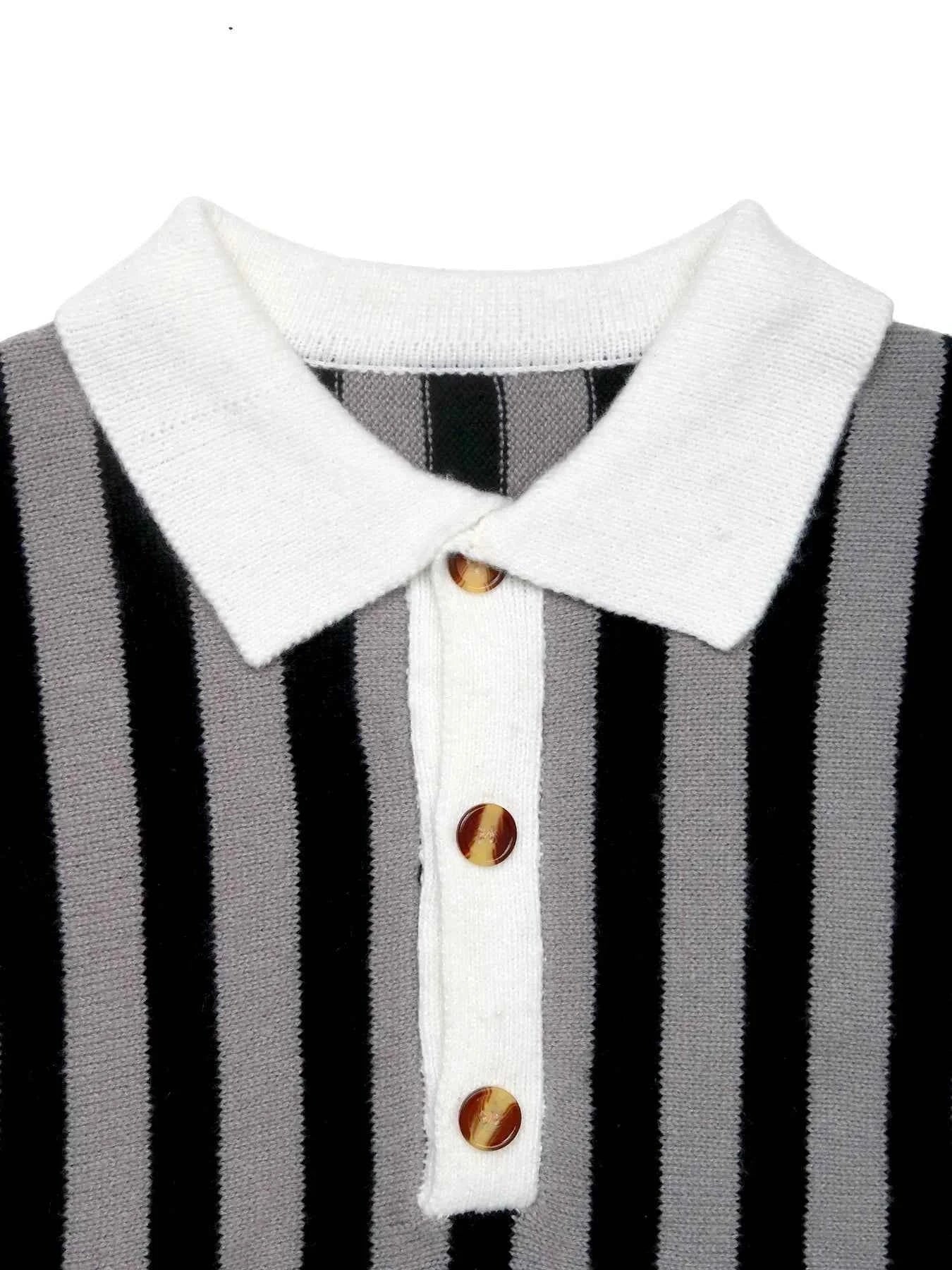 Striped Button Front Long Sleeve Sweater 57e02059aab24edab4c28f852dabad64-Max-Origin