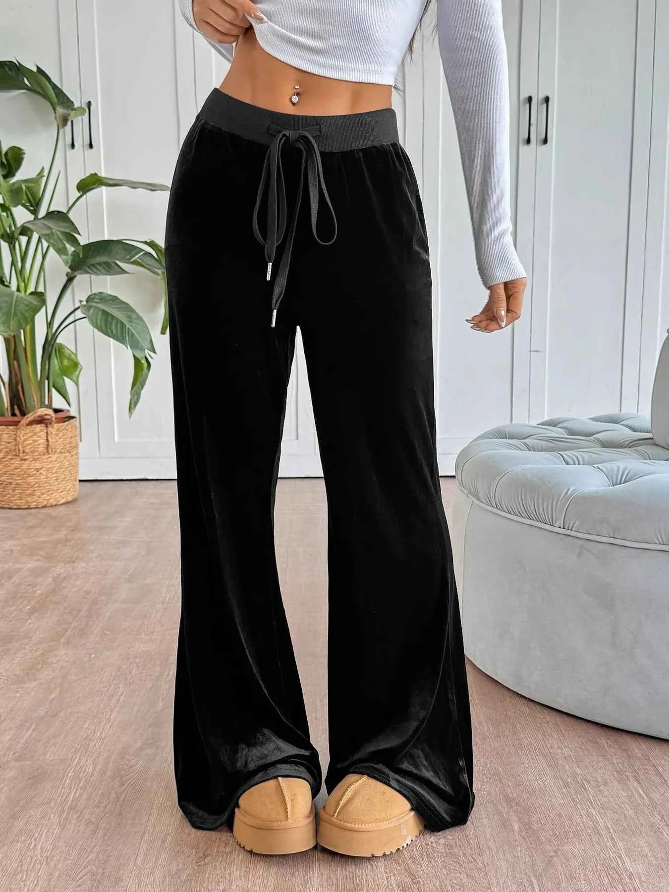 Wide-Leg Drawstring Pants 58718d80e4464c7a83d4ac87e68b22e2-Max-Origin