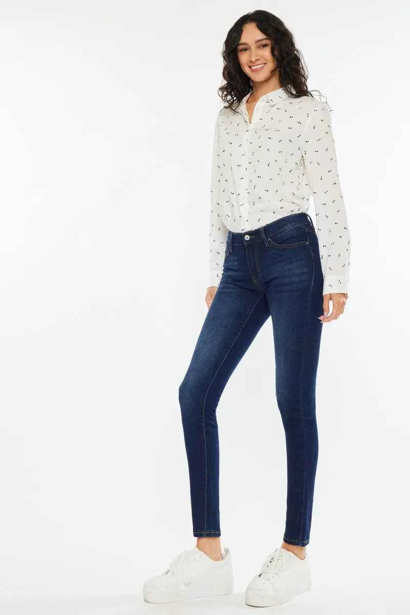 Kancan Mid Rise Super Skinny Jeans 5969bd7161714f7aa5469ff6837a36f3-Max-Origin