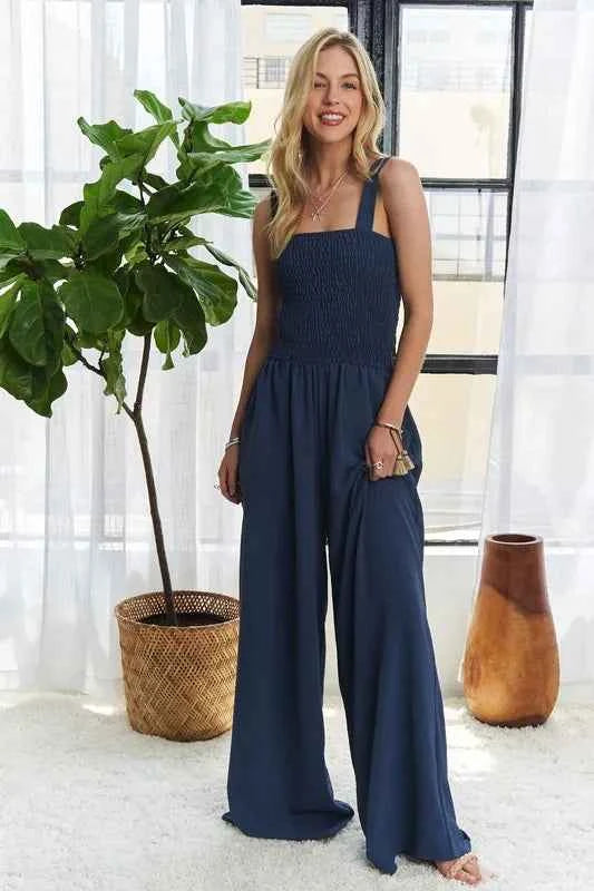 ADORA Smocking Top Wide Leg Jumpsuit 5a5b92e0ef4d47cfa50c2fab63ef6986-Max-Origin