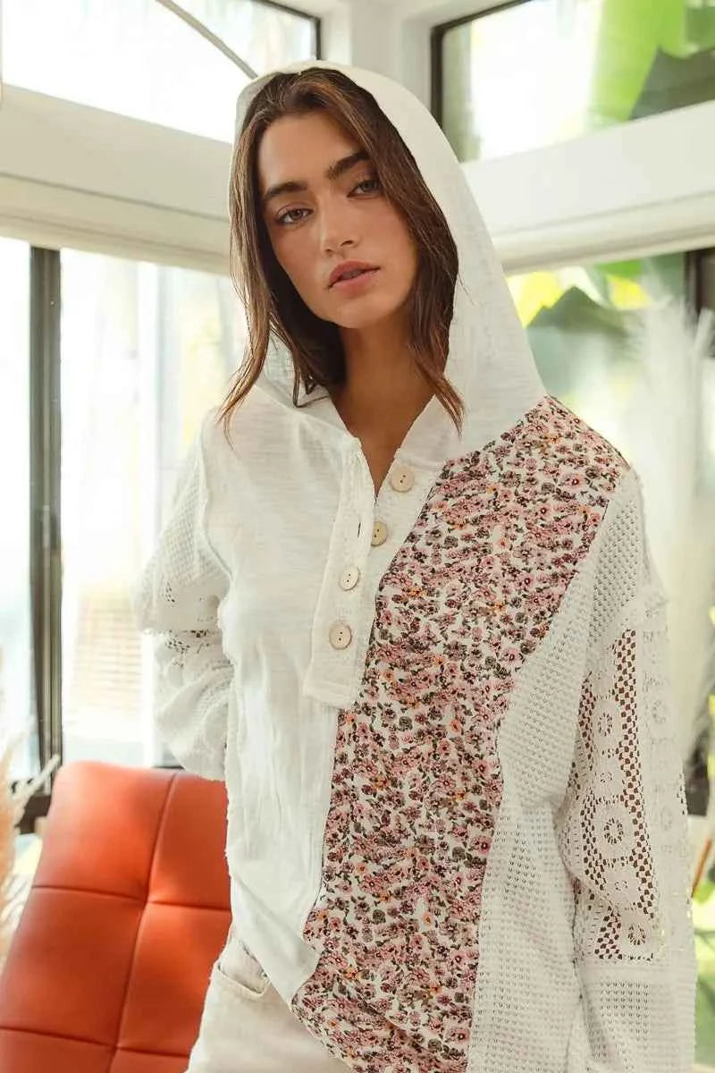 BiBi Slub Jersey with Lace Combo Buttoned Hoodie Top 5ac85d95266542af91806a550a81b215-Max-Origin