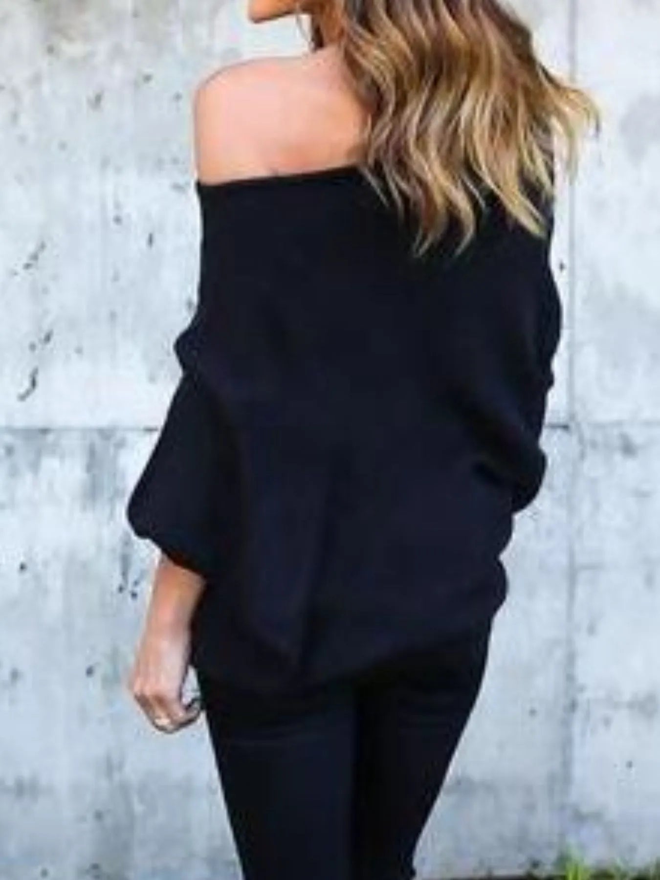 Full Size Single Shoulder Ribbed Knit Top Plus Size 5b0c343b-d810-4f41-9b54-f3b8654a8c58-Max-Origin