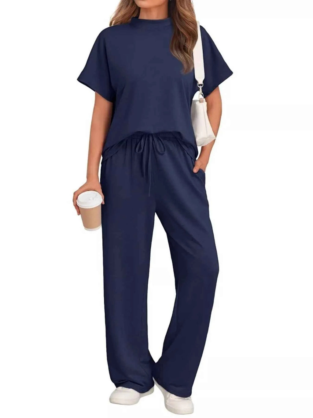 Full Size Round Neck Short Sleeve Top and Pants Set Plus Size 5b1503a86c304f6783986c4c5ed2f51f-Max-Origin