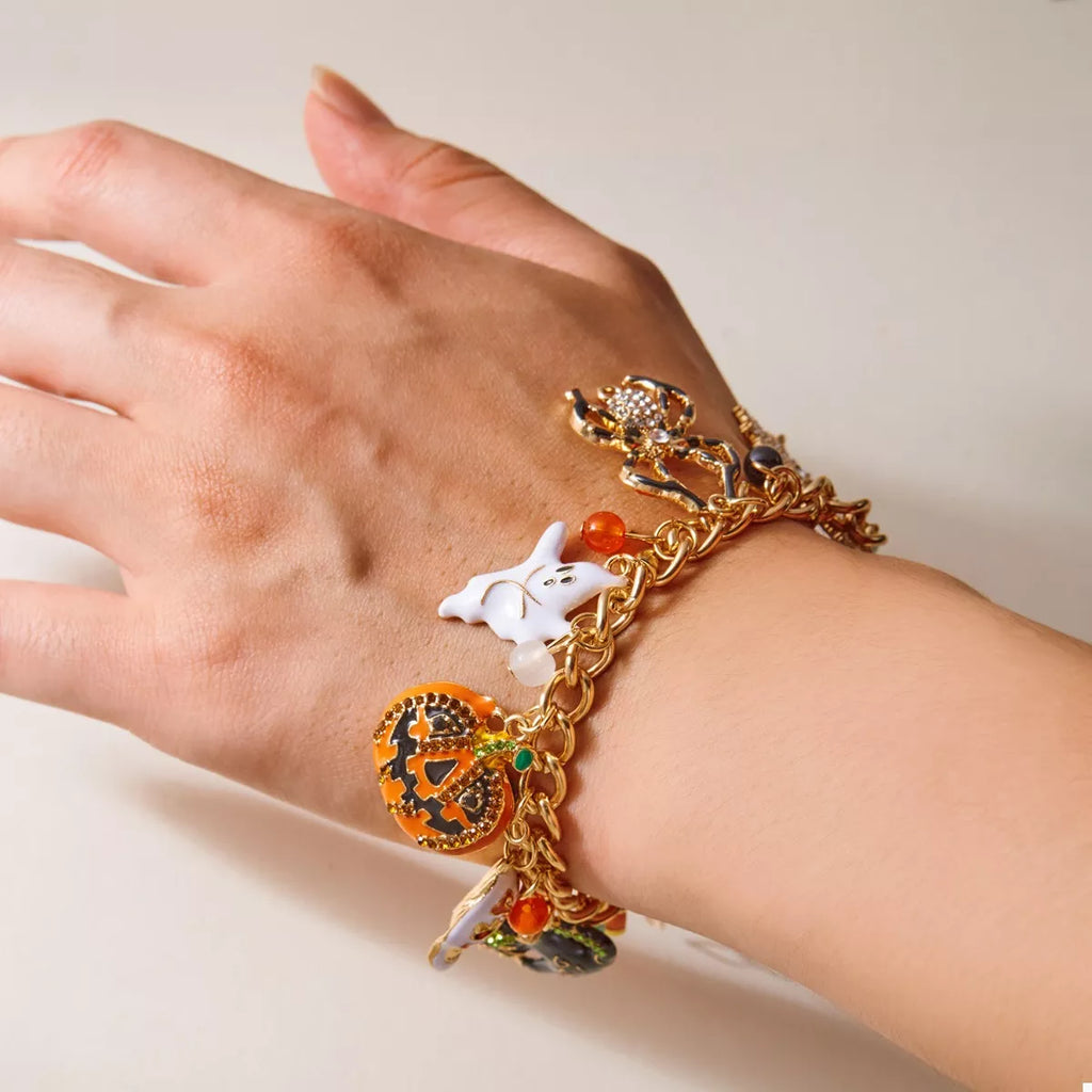 18K Gold-Plated Halloween Theme Bracelet 5bcee074-d4ce-4600-aa2a-2c64fdb518ce-Max-Origin