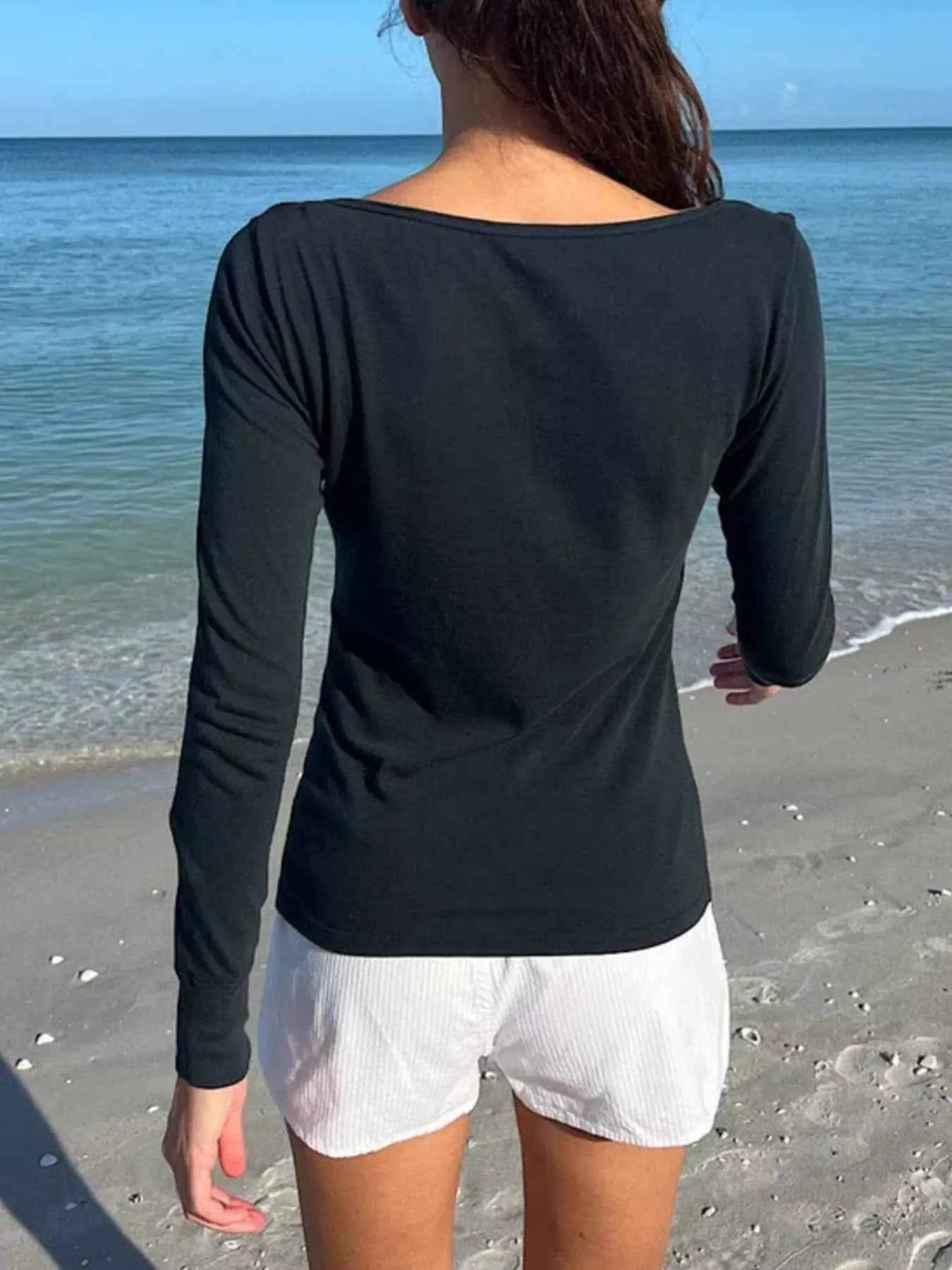 Striped Long Sleeve Henley T-Shirt 5c8b6a96-ea25-4520-b8cb-efbdb5cc103f-Max-Origin