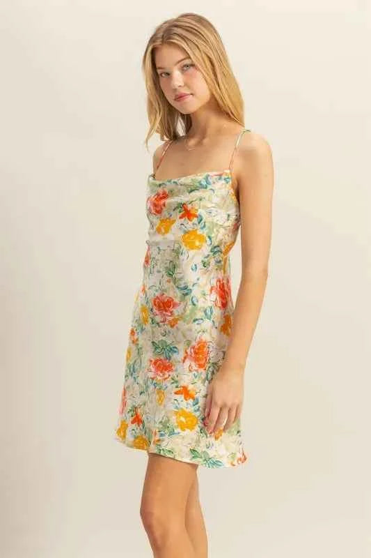 HYFVE Floral Cowl Neck Flirty Satin Mini Dress 5c93bbe4471d418d8eed5a459cb1709a-Max-Origin