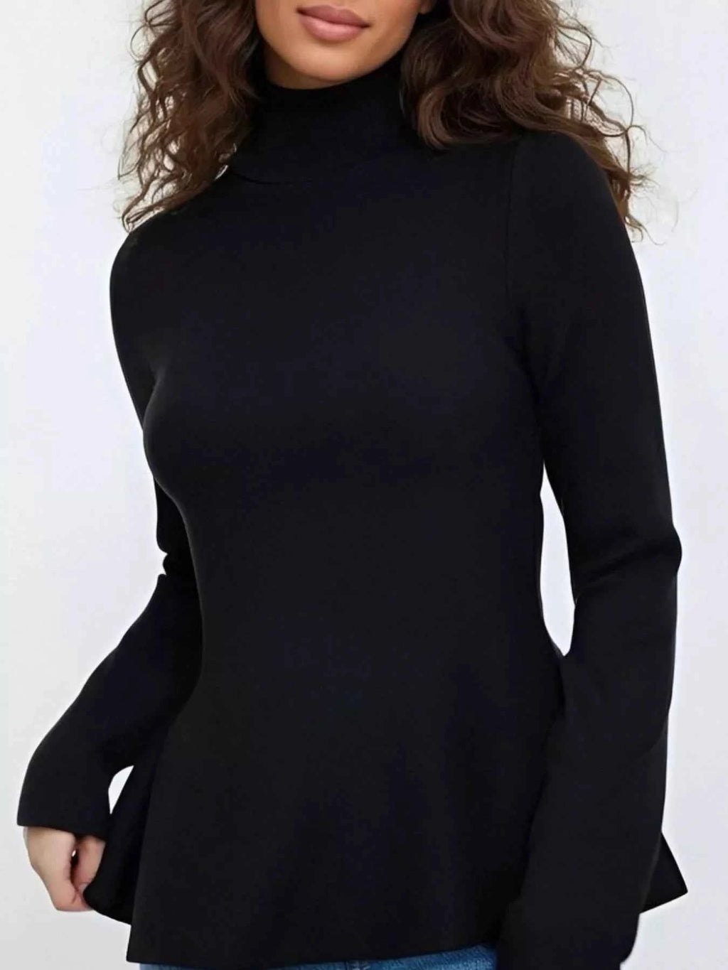 Mock Neck Long Sleeve Sweater 5ccdfc68-d980-4f2e-9e24-6829686f1705-Max-Origin