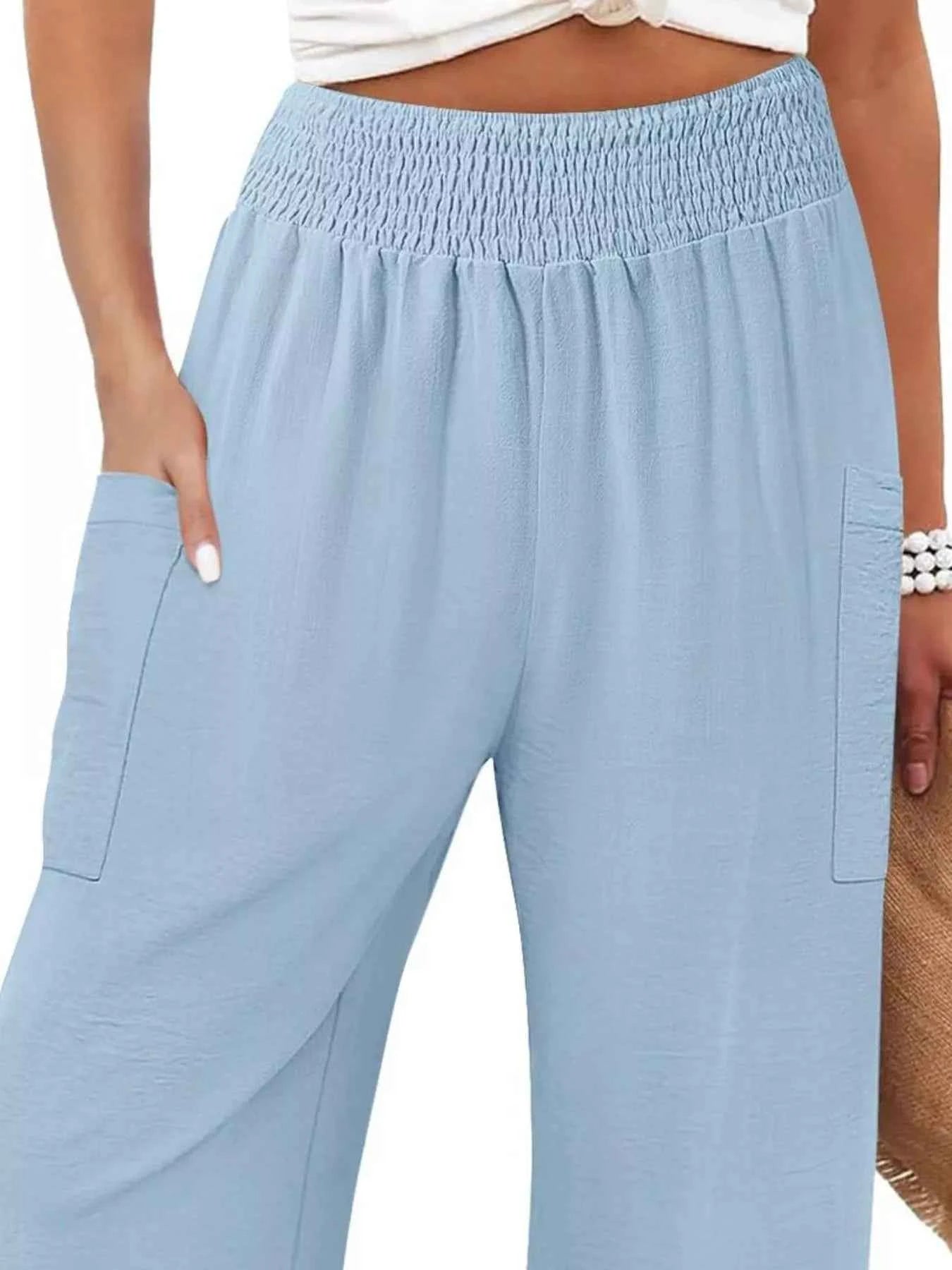 Elastic Waist Pants 5e791906-beb9-476b-a8bb-0c199449cf3c-Max-Origin