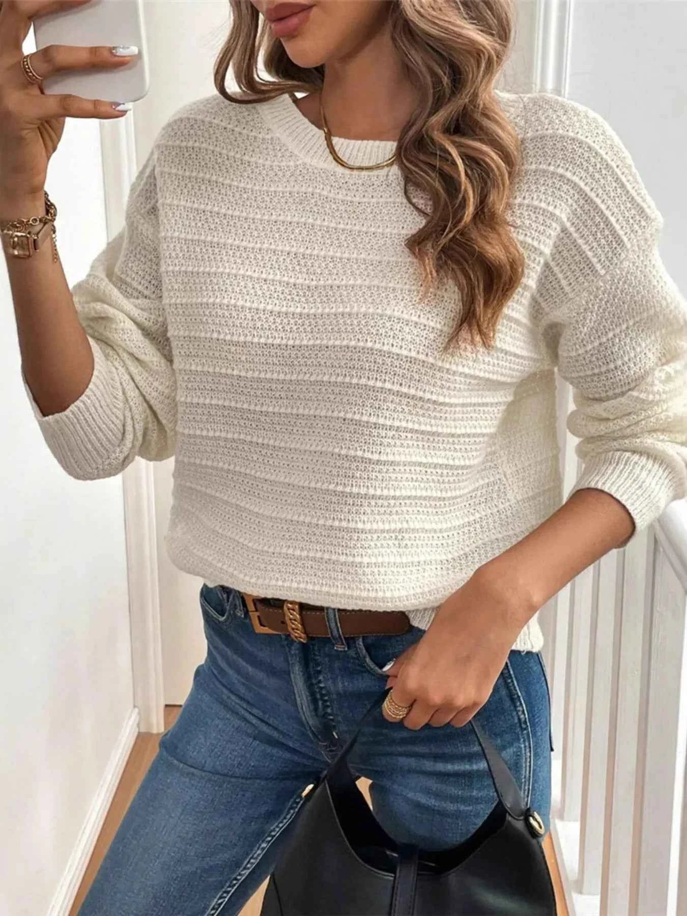 Round Neck Bow-Back Knit Top 5e9eb96af81c4a3b90b9db35663b0416-Max-Origin_f786552b-6a95-4b26-b34d-e5b6821fe69a