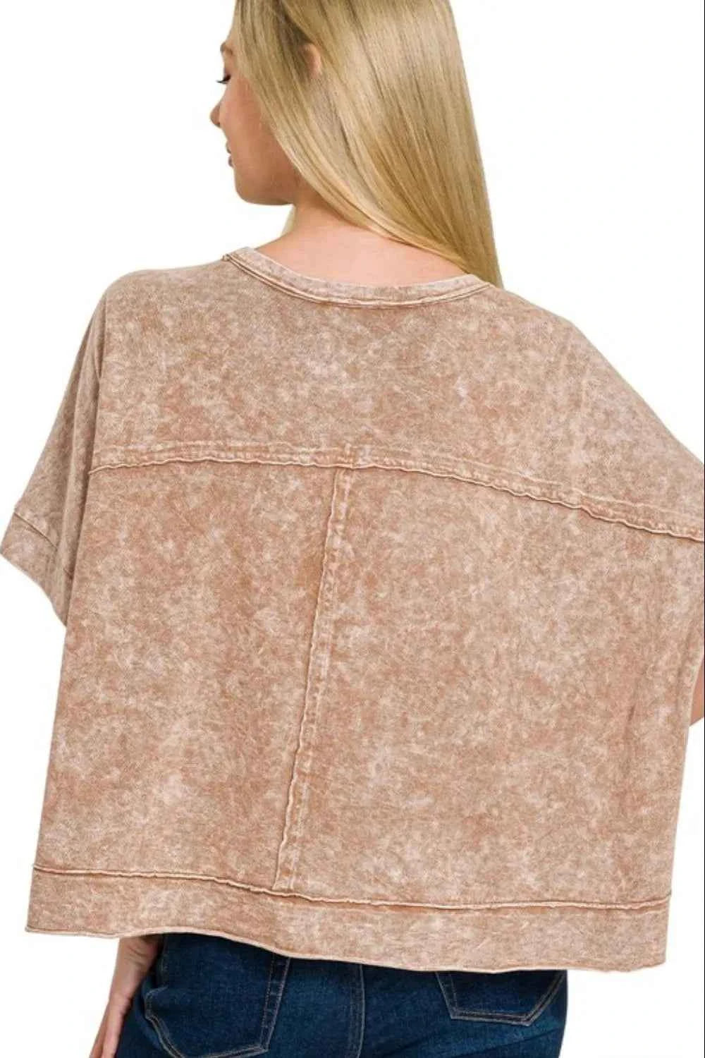 Zenana Halo Snow Washed Oversized Crop Box Tee 5ea01536-8cdf-4b39-b9fc-041982b8fb5e-Max-Origin