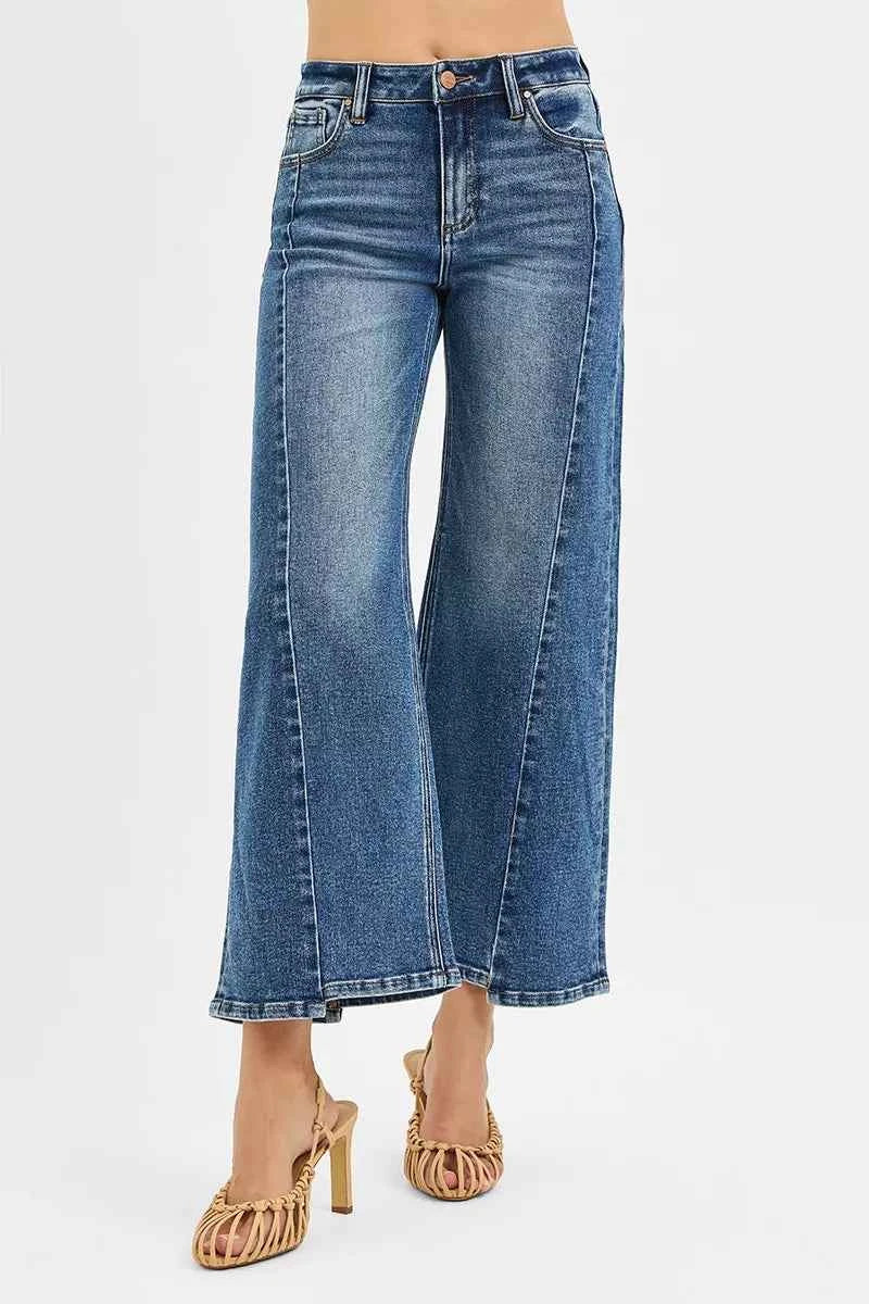 RISEN High Rise Crop Wide Leg Jeans with Step Hem 5f37a31a03ab4208a040f55575f2a343-Max-Origin