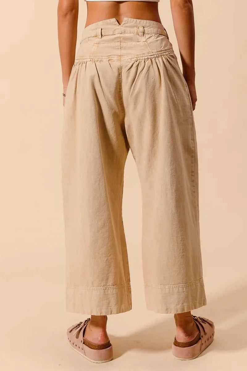 SO ME Mid Rise Wide Leg Chino Pants With Pockets 5f56c7e9153d4d2e8a4389fa1bd24485-Max-Origin