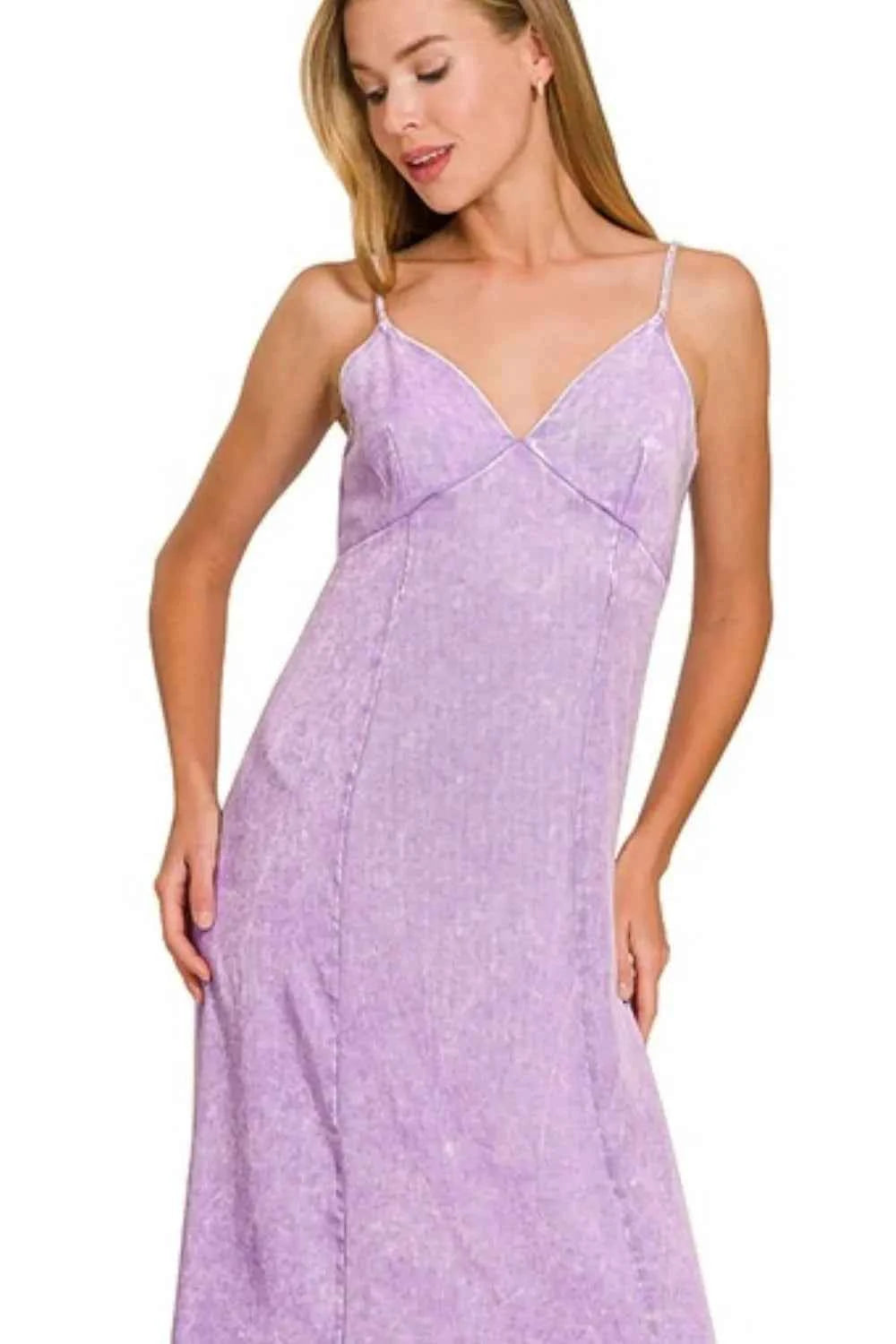 Zenana Tencel Mineral Washed Maxi Dress 5fbc7013-61f4-4989-bed4-3ccf96dae6a0-Max-Origin