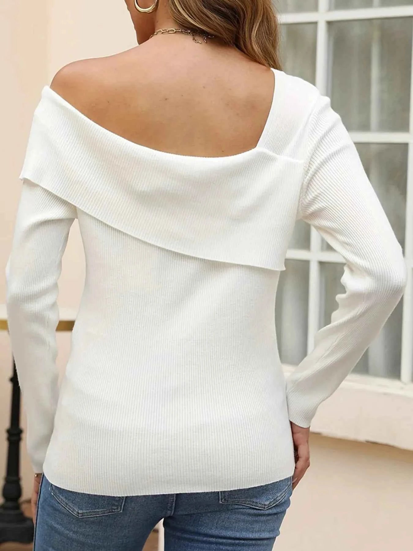 Asymmetrical One Shoulder Knit Top 5fc68c2367c44554b544c6c1d60d9ebe-Max-Origin