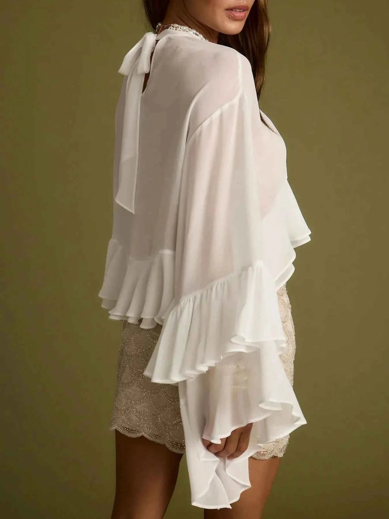 Ruffle Bell Sleeve Blouse 608a9fe3-39d1-4959-8a00-1c9ae39f85ac-Max-Origin