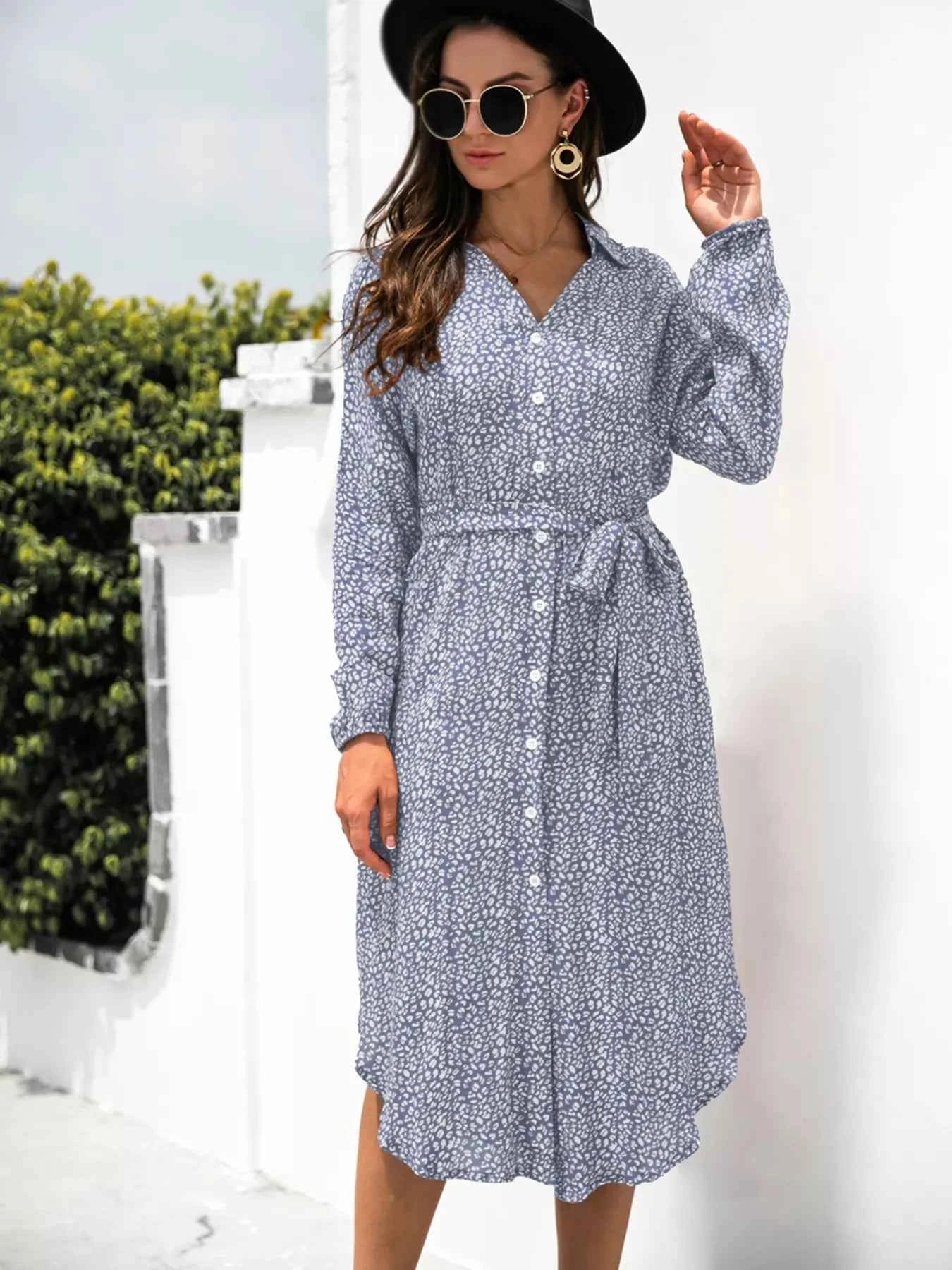 Button Down Printed Long Sleeve Shirt Dress 60f8fd53-0d94-4b3e-8d9d-13dafcfadc8f-Max-Origin