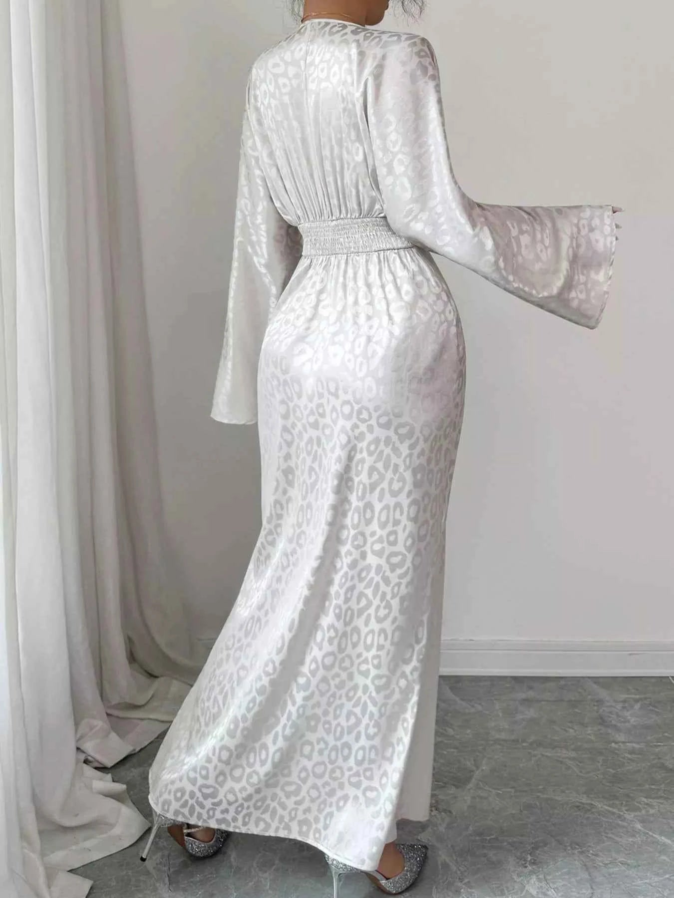 Leopard Surplice Long Sleeve Maxi Dress 61590b39-5b27-4801-9248-a8d2a6db213f-Max-Origin