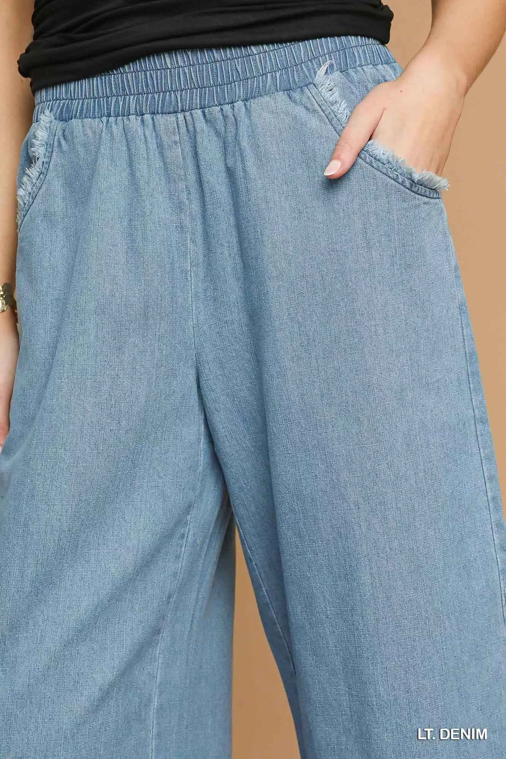 Umgee Washed Fringe Hem Wide Leg Jeans 61e309c0-a560-4135-9424-dff0f010d428-Max-Origin