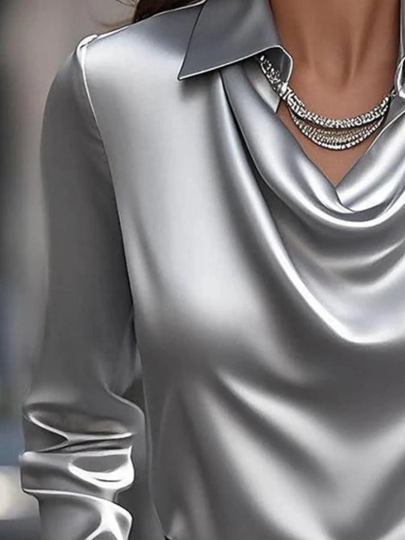 Full Size Collared Neck Long Sleeve Blouse Plus Size 625d3871-2705-43bf-b69c-067050c027dc-Max-Origin