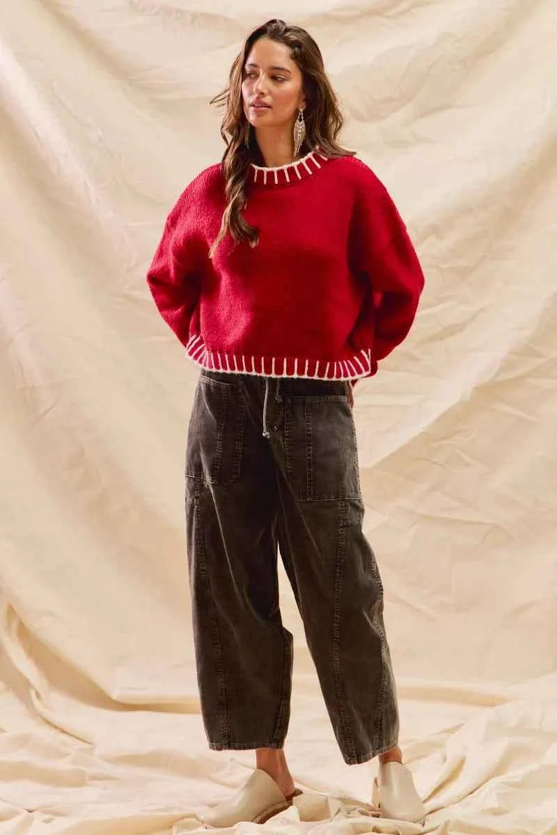 SO ME Loose Fit Christmas Holiday Sweater 63207968c4ef47a690ed71420b06f17c-Max-Origin