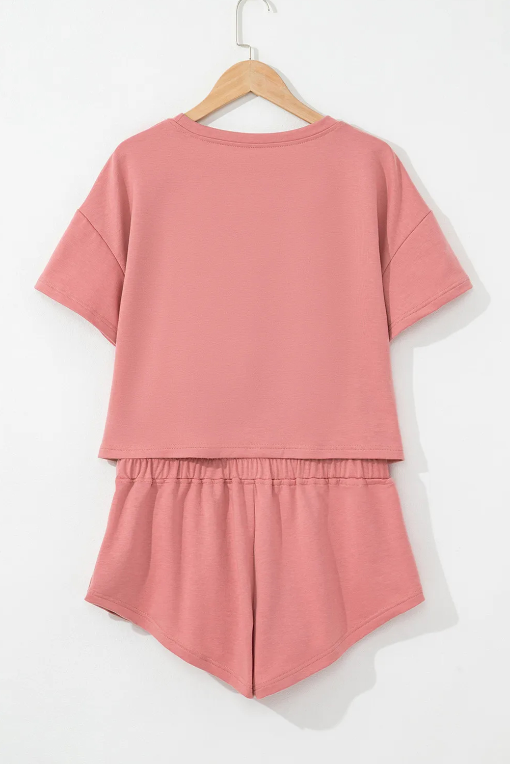 Blossom Sequin Horseshoe Cropped Tee and High Waist Skort Set 63b73de39db3813f