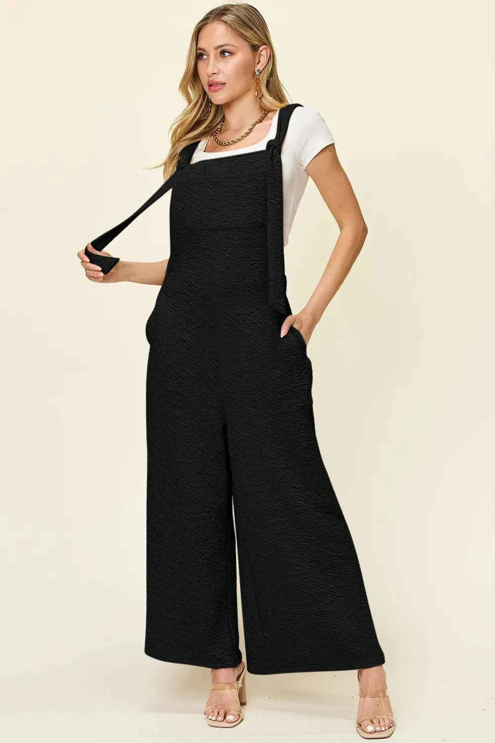 Double Take Full Size Sleeveless Wide Leg Jumpsuit Black 640bd095-3704-4e35-847f-7787d472e3e7-Max