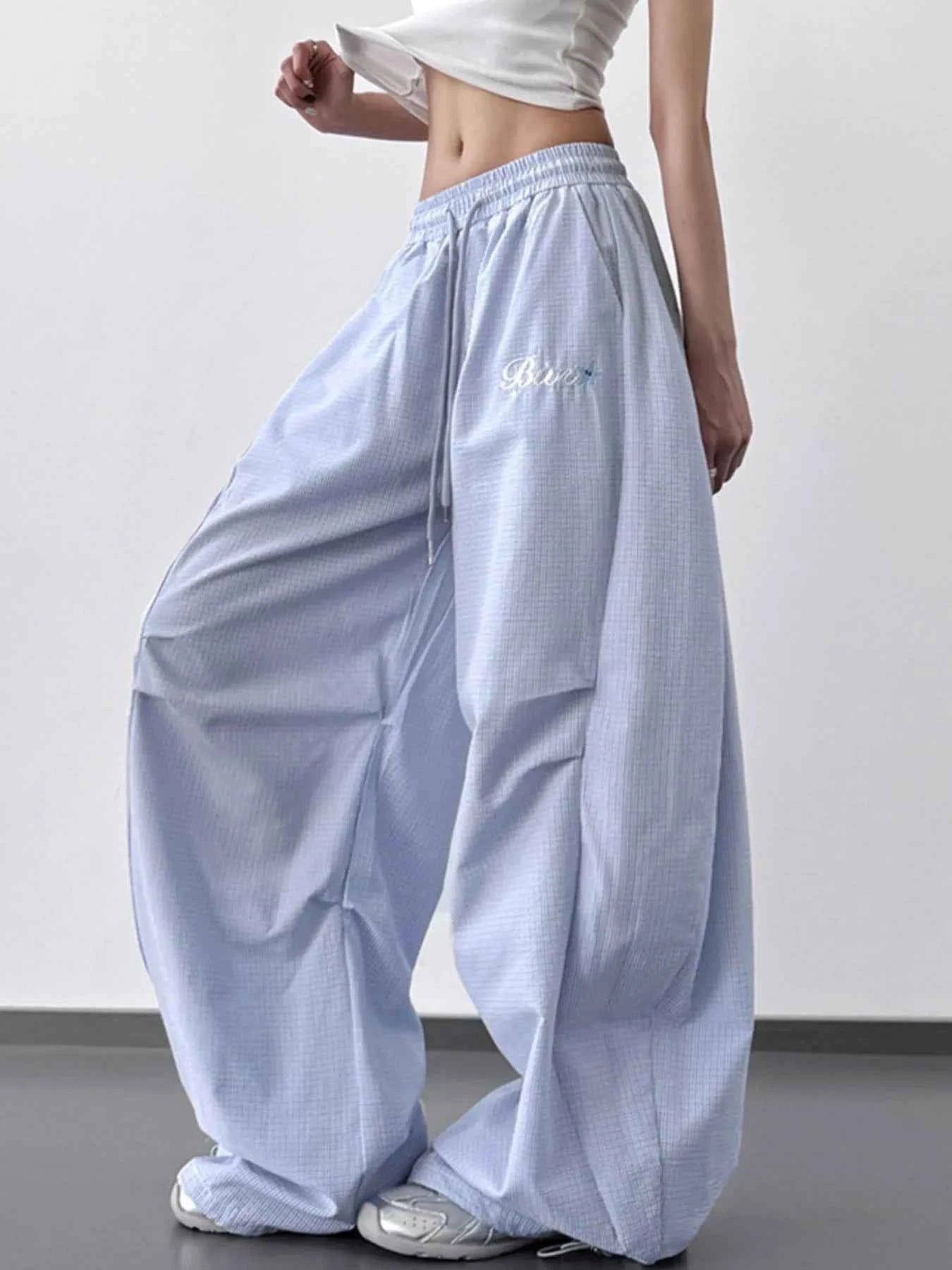 Wide Leg Drawstring Casual Pants 6413382e-9cf1-4b10-a1b1-f2aed6d66354-Max-Origin