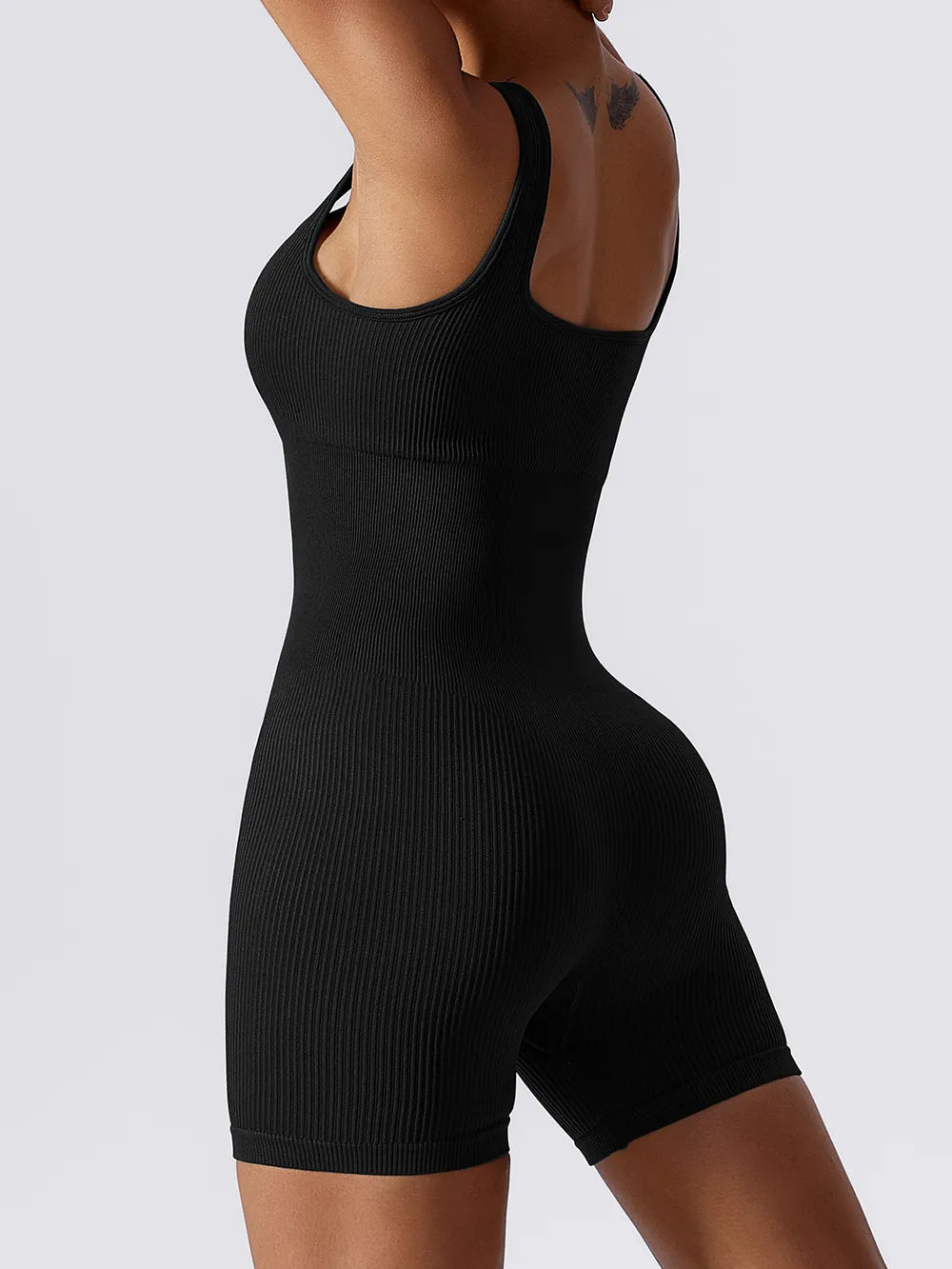 Basic Bae Ribbed Sleeveless Active Romper 644f4539-86da-4833-b4db-f81423ee1050-Max