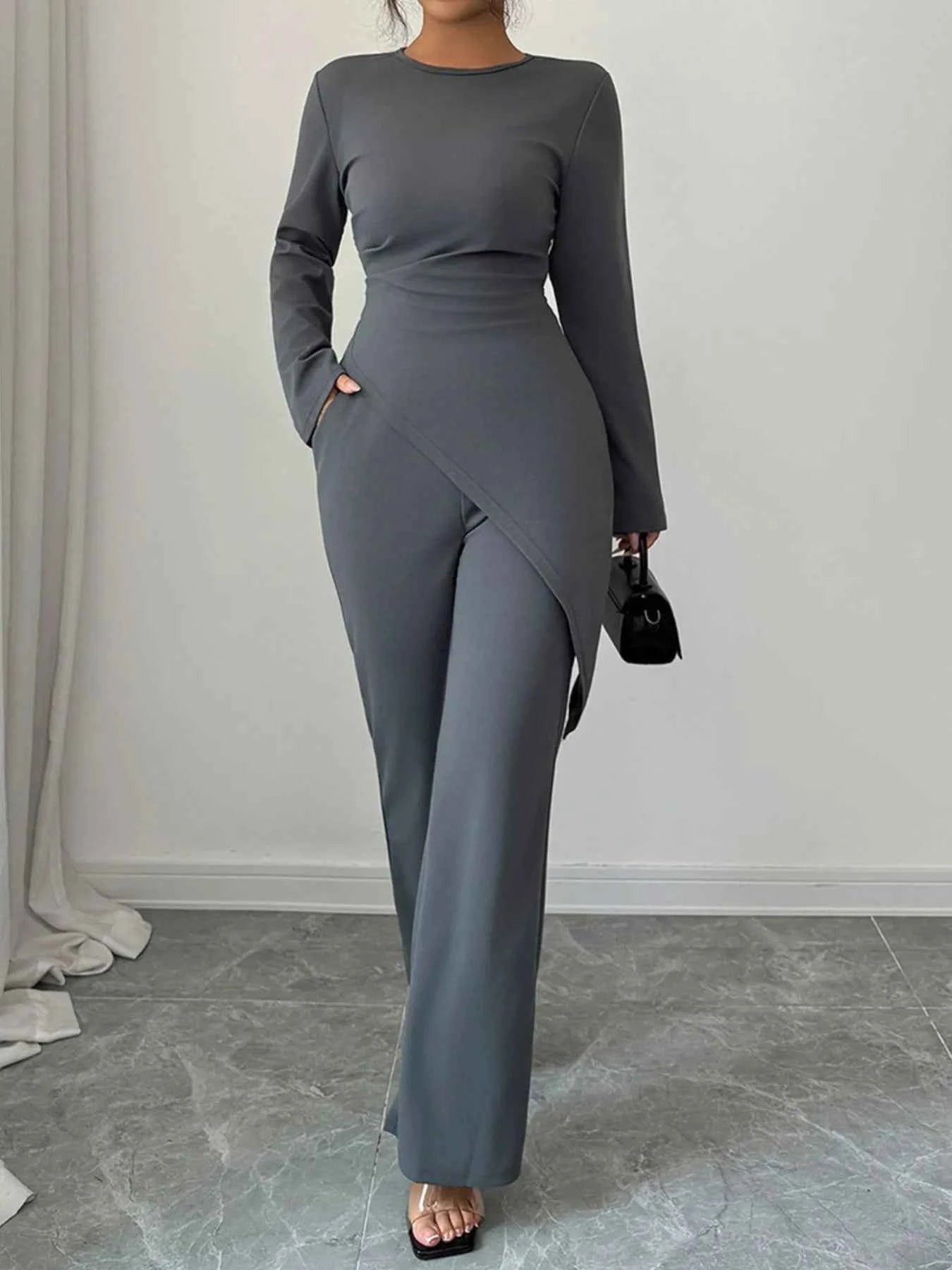 Asymmetric Long Sleeve Top and Pants Set 652cd372-4465-482c-90a6-9599a848a453-Max-Origin