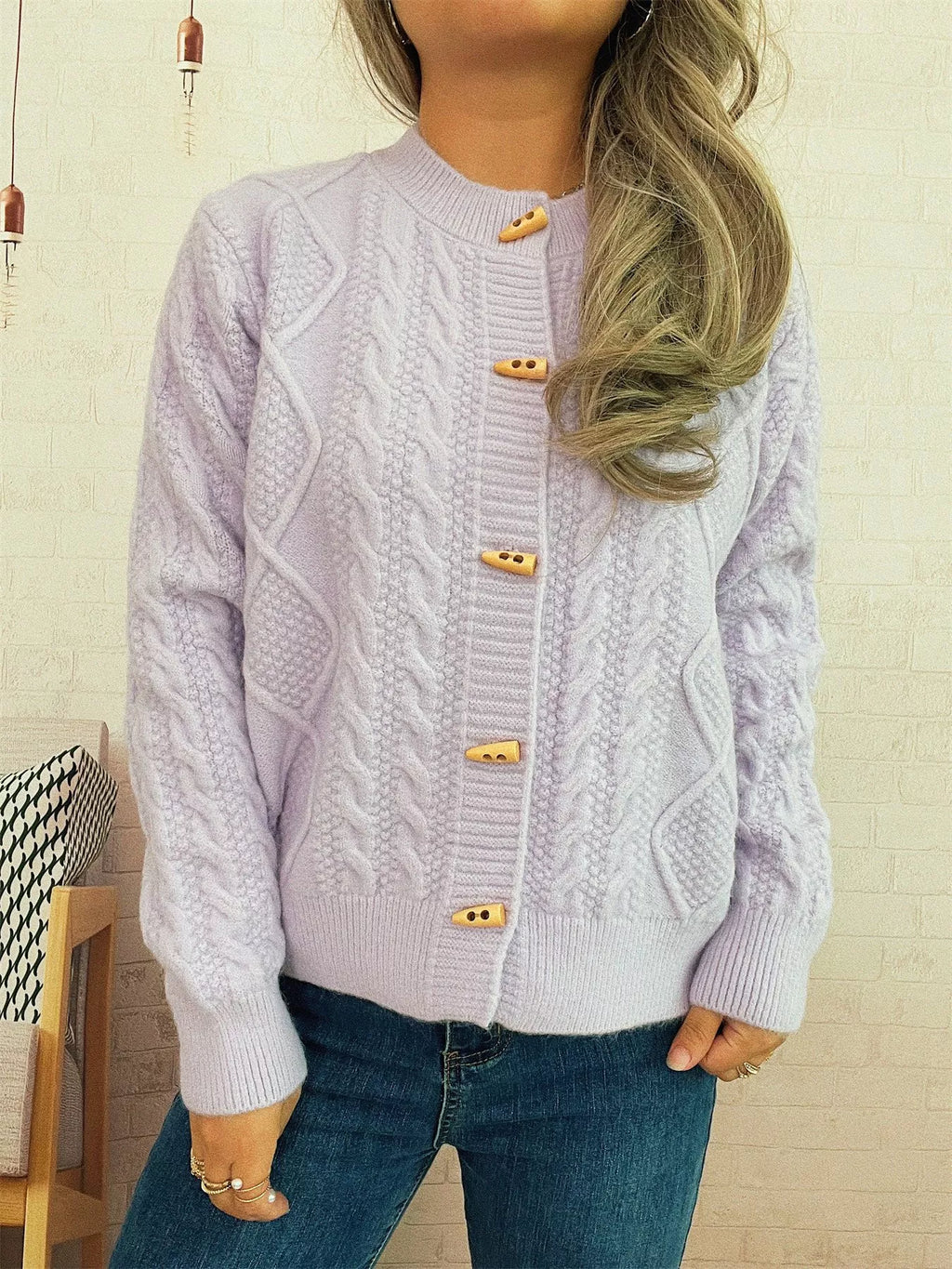 Cable Knit Button-Up Cardigan 65709d69-3224-417f-8ea3-0f6bf94f0c8a-Max-Origin